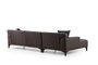 Atelier Del Sofa Petra L Corner Sofá Esquinero Anthracite Poliéster Madera De Haya 145x250x69cm